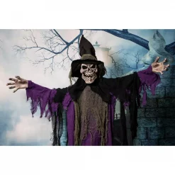 Cheapest 🥰 Haunted Hill Farm 6 Ft. Skeleton Witch 🦇 Halloween Prop 👏 -Halloween-Decorations Sales unnamed file 477