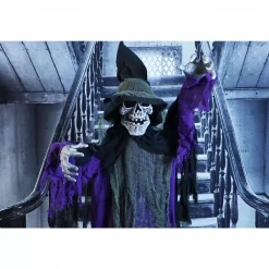 Cheapest 🥰 Haunted Hill Farm 6 Ft. Skeleton Witch 🦇 Halloween Prop 👏 -Halloween-Decorations Sales unnamed file 484
