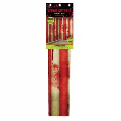 Best Sale 👏 Amscan 48 In. 🎃 Halloween Creepy Carnival Striped Scene Setters Room Roll 👍