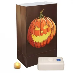 Coupon ๐ LUMABASE 11 In. LED Battery Operated Luminaria Kit โ Jack-Oโ-Lantern (Set Of 12) โค๏ธ