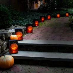 Coupon 🎉 LUMABASE 11 In. LED Battery Operated Luminaria Kit – Jack-O’-Lantern (Set Of 12) ❤️ -Halloween-Decorations Sales unnamed file 518