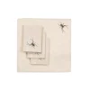 Cheapest 💯 Xia Home Fashions 0.1 In. H X 20 In. W X 20 In. D 🧛 Halloween Creepy Spiders Napkins In Natural (Set Of 4) ❤️