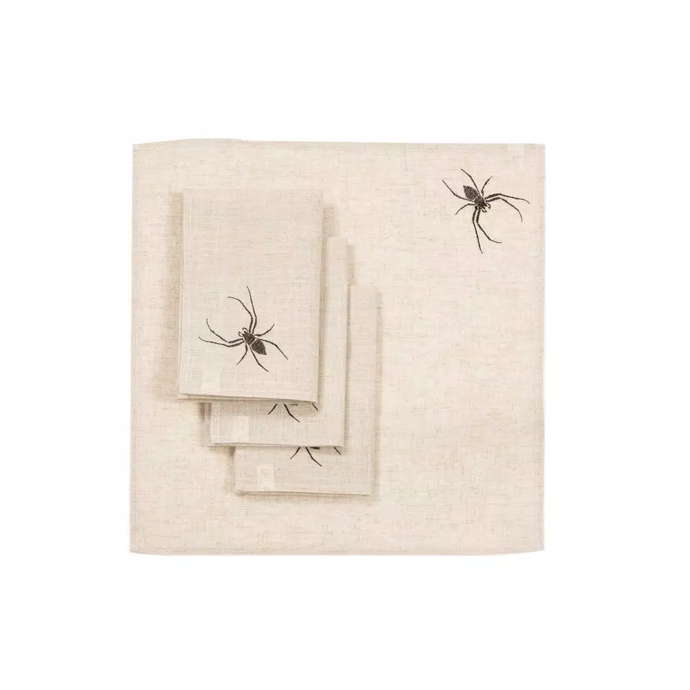 Cheapest ๐ฏ Xia Home Fashions 0.1 In. H X 20 In. W X 20 In. D ๐ง Halloween Creepy Spiders Napkins In Natural (Set Of 4) โค๏ธ 3 Cheapest ๐ฏ Xia Home Fashions 0.1 In. H X 20 In. W X 20 In. D ๐ง Halloween Creepy Spiders Napkins In Natural (Set Of 4) โค๏ธ