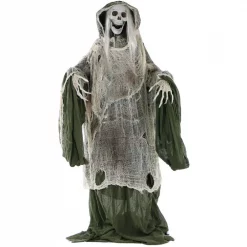 Cheapest 😀 Haunted Hill Farm 5 Ft. Animatronic Moaning Skeleton 🦇 Halloween Prop 🛒