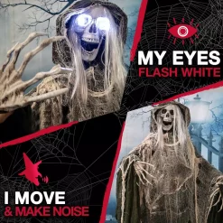 Cheapest 😀 Haunted Hill Farm 5 Ft. Animatronic Moaning Skeleton 🦇 Halloween Prop 🛒 -Halloween-Decorations Sales unnamed file 530