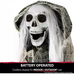 Cheapest 😀 Haunted Hill Farm 5 Ft. Animatronic Moaning Skeleton 🦇 Halloween Prop 🛒 -Halloween-Decorations Sales unnamed file 532