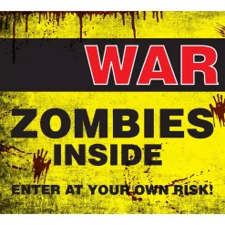 Buy 🌟 My Door Decor 7 Ft. X 8 Ft. Zombies Inside 🧛 Halloween Garage Door Decor Mural For Split Car Garage 👍 -Halloween-Decorations Sales unnamed file 545