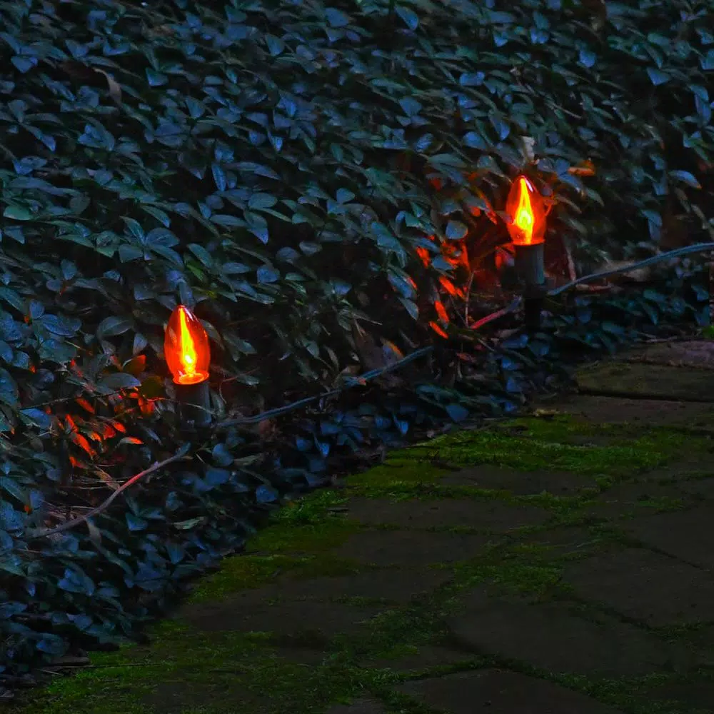 New ๐ฅ LUMABASE Electric Orange ๐ง Halloween Pathway Lights With 8-Flame Effect Lights ๐ 4 New ๐ฅ LUMABASE Electric Orange ๐ง Halloween Pathway Lights With 8-Flame Effect Lights ๐ - Image 3