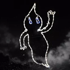 Budget ⌛ HOLIDYNAMICS HOLIDAY LIGHTING SOLUTIONS 51 In. Lighted LED Spooky Ghost 🧨