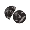 Buy 🧨 Xia Home Fashions 0.1 In. H X 16 In. W Happy 🦇 Halloween Double Layer Placemats In Black (Set Of 4) ✨ -Halloween-Decorations Sales unnamed file 638