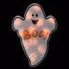 Buy 👏 Northlight 12 In. White Holographic Lighted Ghost 🎃 Halloween Window Silhouette 🛒