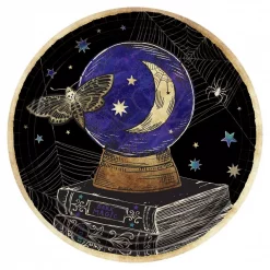 Budget 🧨 Amscan Spooks And Spells 10.5 In. 🦇 Halloween Plates (4-Pack) 👍