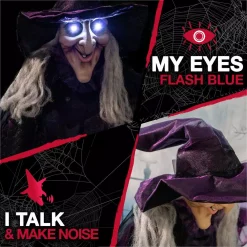 Cheapest ๐ Haunted Hill Farm 6 Ft. Animatronic Talking Witch With Broomstick ๐ง Halloween Prop ๐ 18 Cheapest ๐ Haunted Hill Farm 6 Ft. Animatronic Talking Witch With Broomstick ๐ง Halloween Prop ๐ -Halloween-Decorations Sales unnamed file 714