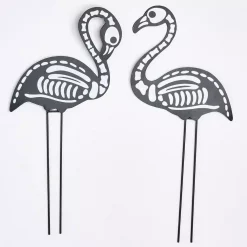 Best Pirce ๐ Worth Imports 20 In. Metal ๐ Halloween Skeleton Flamingo (Set Of 2) ๐ฅฐ