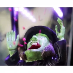 Promo 🌟 Haunted Hill Farm 71 In. Black Wicked Witch Lamp Post With Animation And Spooky Music 👏 -Halloween-Decorations Sales unnamed file 730