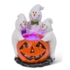 Best deal ⭐ Gerson 22.24 In. H Magnesium Electric Smoking Jack-O-Lantern With Ghostly Trio ✔️