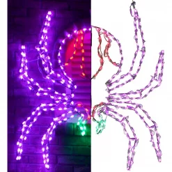 Brand new 🤩 Haunted Hill Farm 48 In. X 40 In. Creepy Crawling Spider Indoor/Outdoor LED 🦇 Halloween Window Light 🧨 -Halloween-Decorations Sales unnamed file 823