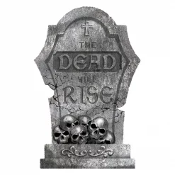 Deals ⭐ Amscan 22 In. 🧛 Halloween The Dead Will Rise Styrofoam Tombstone (2-Pack) ⭐