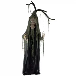 Hot Sale ❤️ Haunted Hill Farm 6.5 Ft. Animatronic Haunted Talking Tree 🦇 Halloween Prop 😉