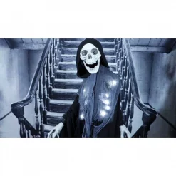Budget 🧨 Haunted Hill Farm 5 Ft. Animatronic Grim Reaper 🦇 Halloween Prop 🔥 -Halloween-Decorations Sales unnamed file 853