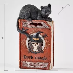 Discount ✔️ Worth Imports 12 In. 🎃 Halloween Light Up LED Black Cat On Spell Book ✨ -Halloween-Decorations Sales unnamed file 886