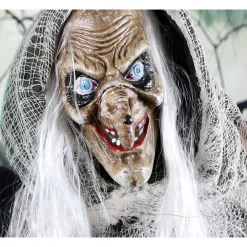 Wholesale ✔️ Haunted Hill Farm 5 Ft. Animatronic Talking Evil Witch 🎃 Halloween Prop ❤️ -Halloween-Decorations Sales unnamed file 894