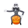 Best Pirce ⌛ Gemmy The Nightmare Before 🔔 Christmas Jack Skellington Prop Greeter 👏