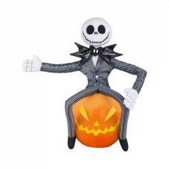 Best Pirce ⌛ Gemmy The Nightmare Before 🔔 Christmas Jack Skellington Prop Greeter 👏