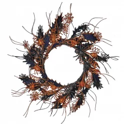 New 👏 Worth Imports 22 In. 🎃 Halloween Spider Wreath 🔥