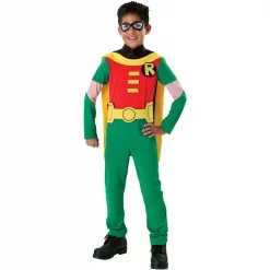 New 🎉 Rubie's Costumes Rubie’s Costumes Small Teen Titan Robin Child Costume 😍