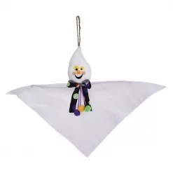 Outlet 💯 Amscan 12 In. 🎃 Halloween Value Ghost Hanging Decoration (8-Pack) 🧨
