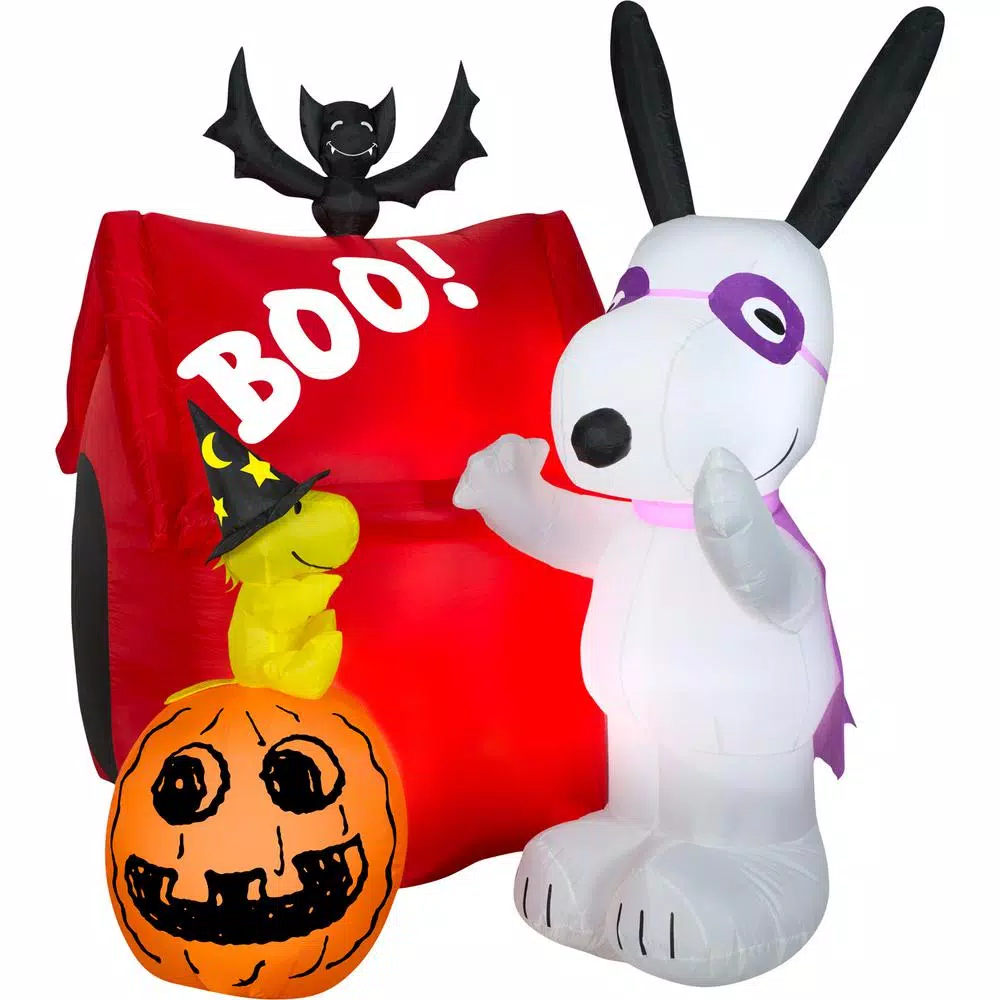 Promo ๐ฅ Gemmy 6 Ft. H. ๐ง Halloween Airblown Snoopy ๐ฆฎ Dog House ๐ง Halloween Inflatable ๐งจ 4 Promo ๐ฅ Gemmy 6 Ft. H. ๐ง Halloween Airblown Snoopy ๐ฆฎ Dog House ๐ง Halloween Inflatable ๐งจ - Image 2