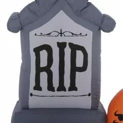 Best deal 😀 Gemmy 6 Ft. Pre-Lit Inflatable Animated Projection Fog Effect-Fire And Ice-Shaking Reaper Scene (RRPm) Airblown 😉 -Halloween-Decorations Sales unnamed file 978