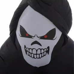 Best deal 😀 Gemmy 6 Ft. Pre-Lit Inflatable Animated Projection Fog Effect-Fire And Ice-Shaking Reaper Scene (RRPm) Airblown 😉 -Halloween-Decorations Sales unnamed file 982