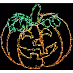 Best Sale โค๏ธ Haunted Hill Farm Happy Jack-O-Lantern Indoor/Outdoor LED ๐ Halloween Window Light โจ