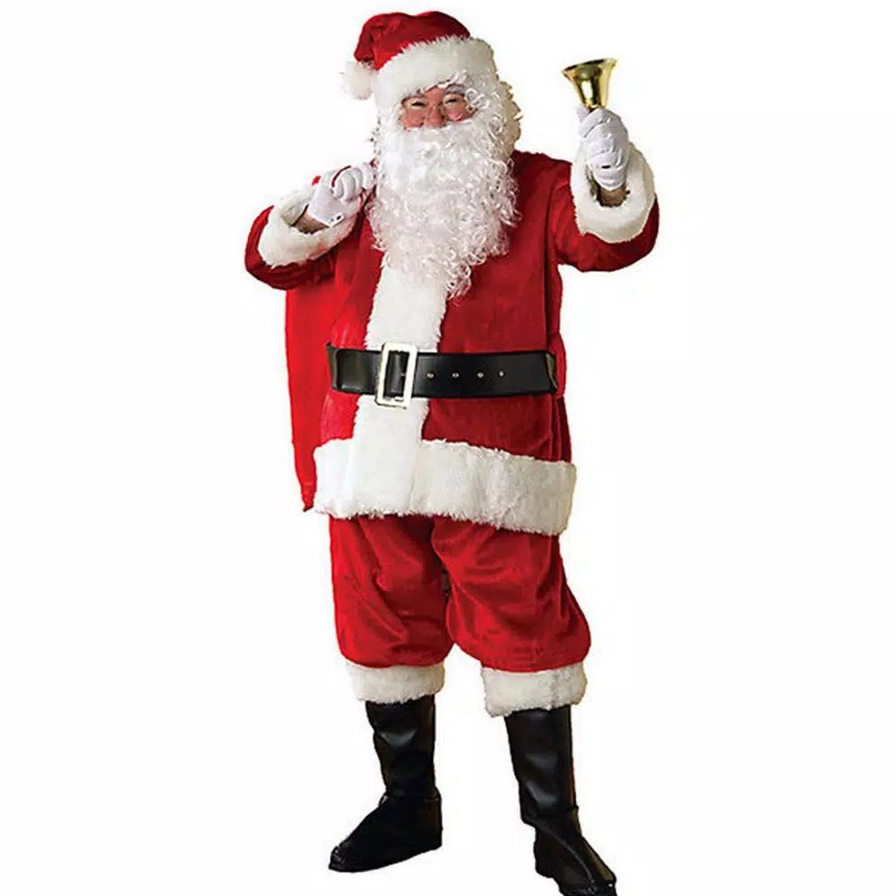 Brand new 😍 Rubie's Costumes Rubie’s Costumes Adult XXL Regency Plush Santa Suit 🔔 3 Brand new 😍 Rubie's Costumes Rubie’s Costumes Adult XXL Regency Plush Santa Suit 🔔